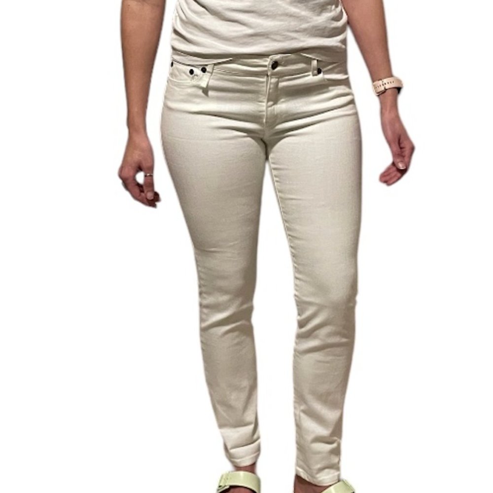 Nili Lotan White Jeans - Size 8